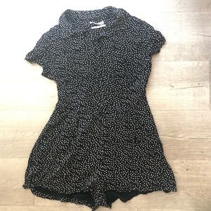 Polka dot romper